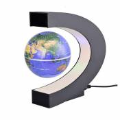 Universal Maglev Flottant LED Carte du Monde Global