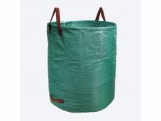 1x sac à déchets jardin hombuy 500 l grande capacité