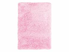 Authentik - tapis tout doux fausse fourrure rose 160x230