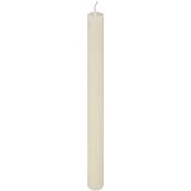 Bougie bâton Demi H26cm blanc ivoire Atmosphera créateur d'intérieur - Blanc ivoire
