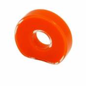 Bouton de meuble acrylique COLOURS Kameko orange brillant