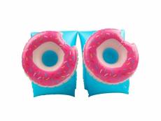 Brassards gonflables de natation enfants 3-6 ans, flotteurs piscine, imprimé donuts