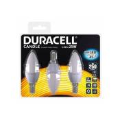 Duracell - Ampoule led flamme 3.4w / 25w douille E14