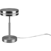 Franklin - Lampe de table led- Coloris Nickel mat - Hauteur 250 mm - Largeur 140 mm - Nickel mat