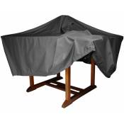 Gardeness - Feuille de couverture étanche pour les tables rondes extérieures Ø120xH60 cm.