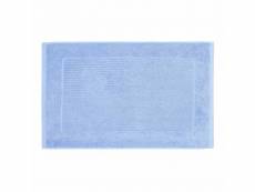Homescapes tapis de bain uni 100% coton turc bleu ciel BT1197
