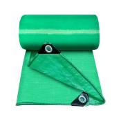 Hommoo - Tissu de protection solaire double vert pe