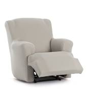 Housse de fauteuil relax XL extensible lin 60 - 90