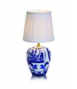 Lampe de table GÖTEBORG bleue 1 ampoule