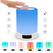 Lampe led Tactile Bluetooth Sans Fil Haut-Parleur Portable