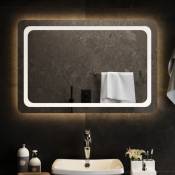 Miroir lumineux de salle de bain à led Style baroque - 90x60 cm BV549684