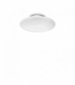 Plafonnier Blanc SMARTIES BIANCO 3 ampoules Diamètre 60 Cm