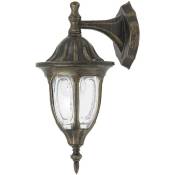 Rabalux - verre métallique paroi extérieure de la lampe de lumière Milano antikgold l: 22cm b: 16,5 cm h: 37cm IP43