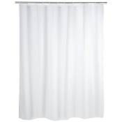 Rideau de douche blanc Uni, rideau de douche 120x200