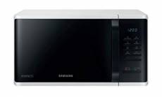 Samsung MG23K3513AW Comptoir - Micro-ondes (Comptoir, Micro-ondes grill, 23 L, 800 W, Boutons, Rotatif, Noir, Blanc)