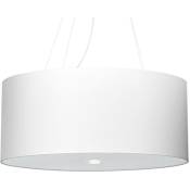Sollux - Lampe à suspension otto 60 l blanc: 60, b: 60, h: 110, E27, dimmable