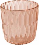 Vase Jelly /Seau à glace /Corbeille - Kartell rose en plastique