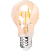 Barcelona Led - Ampoule led filament E27 A60 ambrée vintage - Dimmable - 4W - Blanc Froid