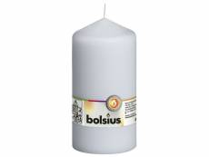 Bolsius bougies pilier 8 pcs 150x78 mm blanc 428083