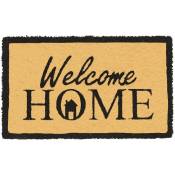 Casame - casâme - Paillasson marron motif Welcome Home - Marron