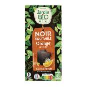 Chocolat tablette noir orange - bio