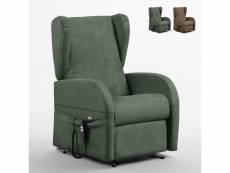 Fauteuil relax inclinable releveur 2 moteurs accoudoirs