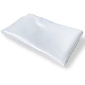 Housse plastique de protection pour matelas 250x280 cm - Transparent - Olympe Literie