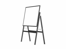 Ivol - tableau blanc sur support - magnétique - 150x120 cm - noir