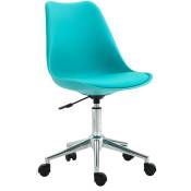 Svita - eddy Chaise de bureau pour enfants Chaise pivotante Chaise de bureau pour enfants Turquoise