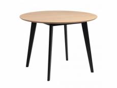 Table à manger ronde en bois 105cm roxy