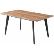 Table extensible Forest pour 6 à 8 personnes en bois - Longueur 150 cm à 210 cm - Longueur 150, Largeur 78, Hauteur 86 cm - Marron