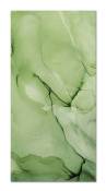 Tapis vinyle marbre vert 80x200cm