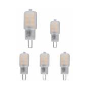 V-tac - Lot de 5 Ampoules led MR11 / G4 1,5W Samsung