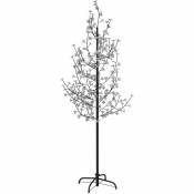 Vidaxl - Arbre à led fleur de cerisier 220 led Blanc chaud 220 cm n/a