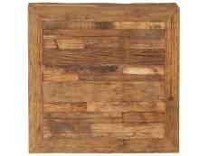 Vidaxl table basse bois de récupération massif 70 x 70 x 30 cm 246420