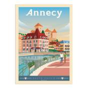 Affiche Annecy Château 50x70 cm