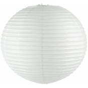 Atmosphera - Lot 2x Lanterne Boule - Diam. 60 cm - - Blanc