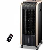 Chauffage et refroidissement, Ventilateur de climatisation à double usage, Ventilateur de tour de contrôle à distance, Noir (Color : Black)