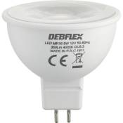 Debflex - Ampoule Spot Mr16 Verre Transparent Gu5.3 5w 4000k 400lm - 600469