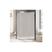 Decohor - Cabine de douche rectangulaire avec un côté