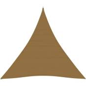 Doc&et² - Voile d'ombrage 160 g/m² Taupe 3.6x3.6x3.6