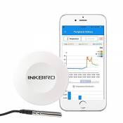Inkbird IBS-TH1 Thermomètre Hygromètre Numérique Bluetooth Thermometre Interieur Hygrometre Enregistreur Temperature Humidité avec Sonde pour Terrariu