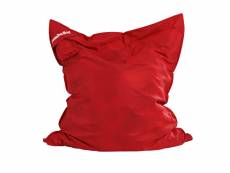 Jumbo bag - pouf géant - rouge scarlett 14100v-50 - jumbo velvet