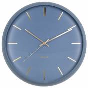 Karlsson - Horloge Globe Design Armando Breeveld Bleu