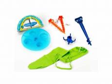 Kit accessoires de plage sac parasol table piquets spiaggiafacile