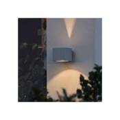 Lampe Exterieure Design Cube - Gris