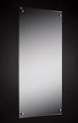 Miroir Chauffage infrarouge avec thermostat 450 W 60 x 100 cm 98% la chaleur Efficacité Garantie 5 ans 100 000 heures durée de vie