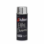 Peinture aérosol Color Touch multi supports Julien effet chrome argent 400ml