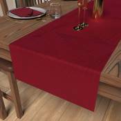Soleil D Ocre - Chemin de table 40x180 cm luxury rouge, par Soleil d'Ocre - Rouge
