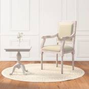 Vidaxl - Chaise de canapé beige 54x59x99 cm lin